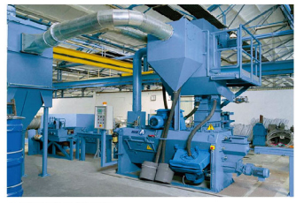 棒材專(zhuān)用拋丸清理機